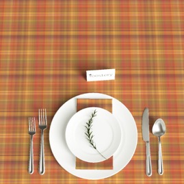Orange Plaid Tablecloth Gingezel Roostery.jpeg